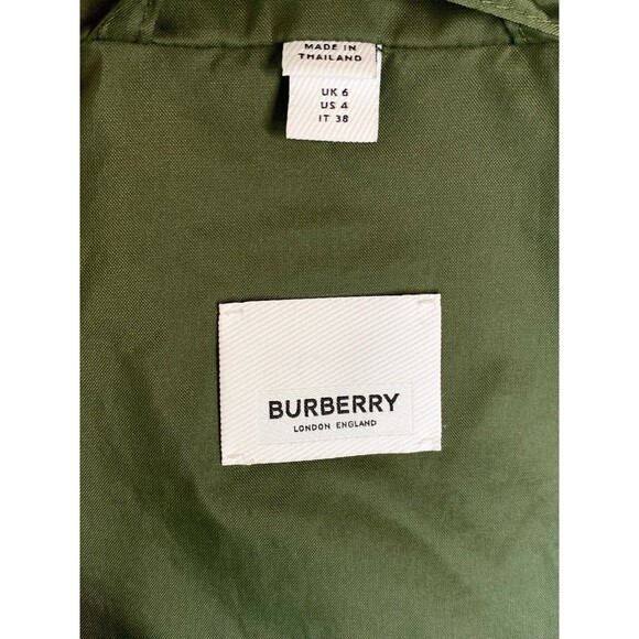 Burberry Windbreaker US 4 Lightweight Jacket Zip Pockets Hooded - Picture 12 of 15